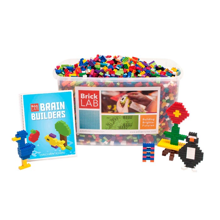 PCS Edventures BrickLAB Brain Builders Enrichment Program, Grades 1 to 3