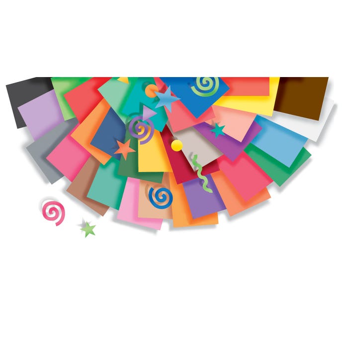 Tru-Ray Construction Paper Swatch Book