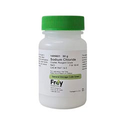Frey Scientific Sodium Chloride Crystals, Reagent Grade, 50 Grams