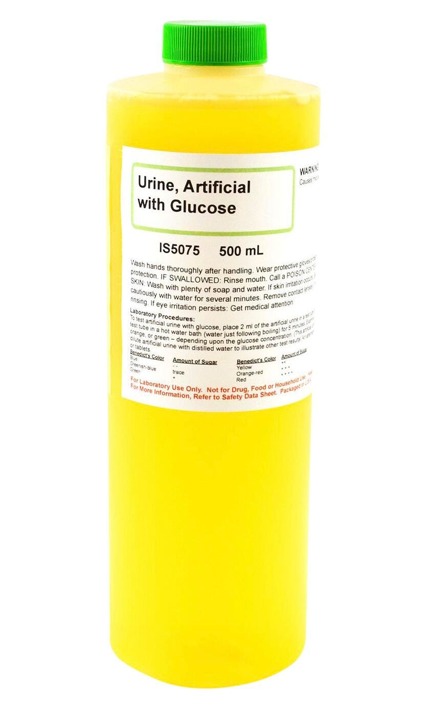 Innovation Science Urine Artificial W/ Glucose 500ml 2134327