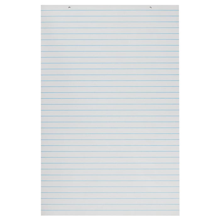 Pacon Primary Chart Paper Pad, 24 x 36 Inches, White, 100 Sheets
