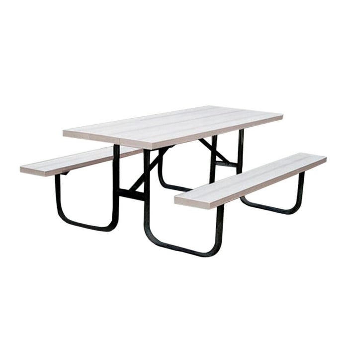 UltraSite Rectangle Heavy Duty Aluminum Table, 8 Feet