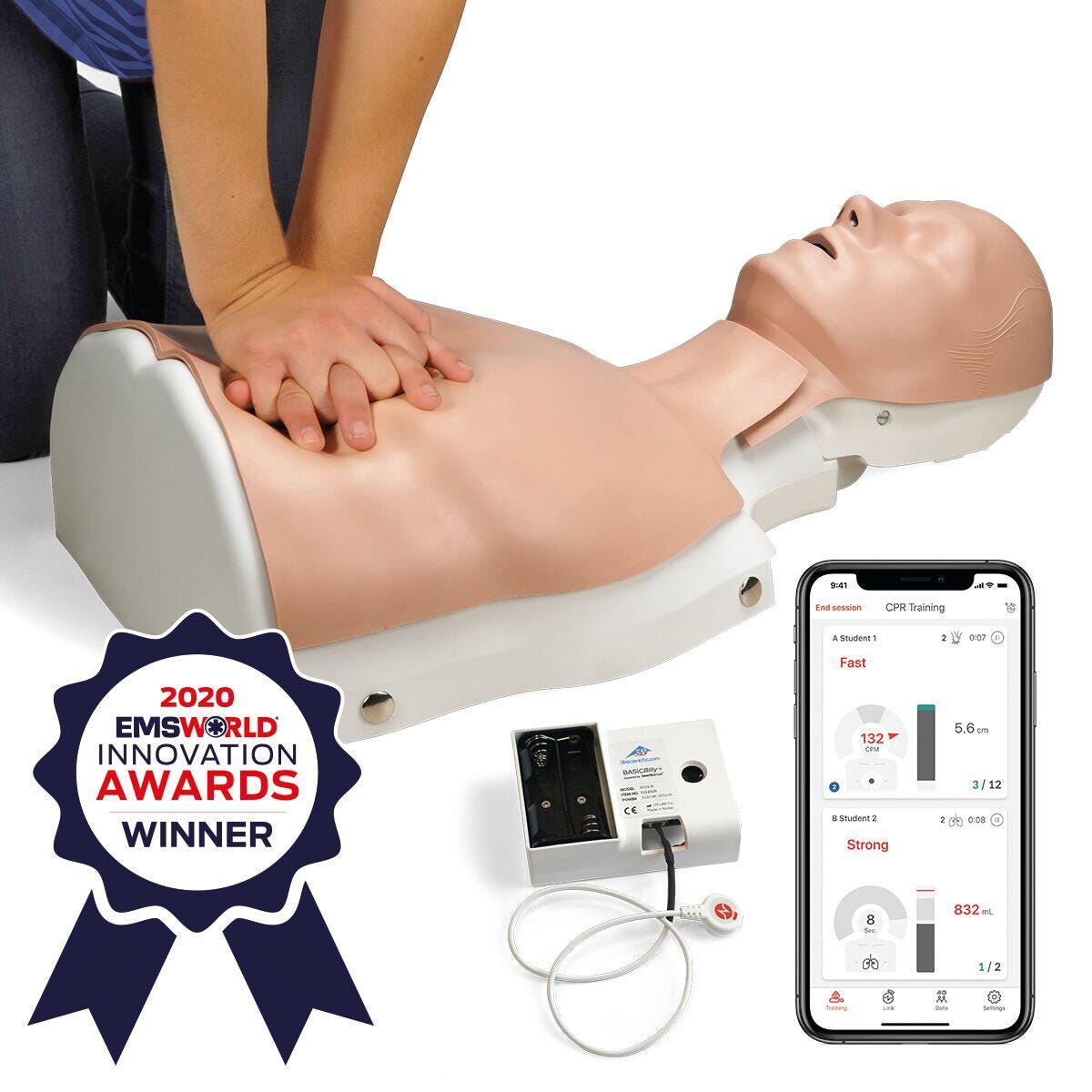 3B Scientific BASICBilly+ CPR Training Manikin Light Skin Tone