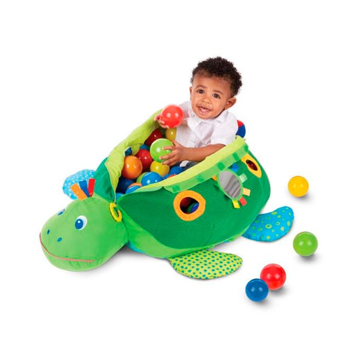 Melissa & Doug Turtle Ball Pit, 60 Balls with 1 Turtle