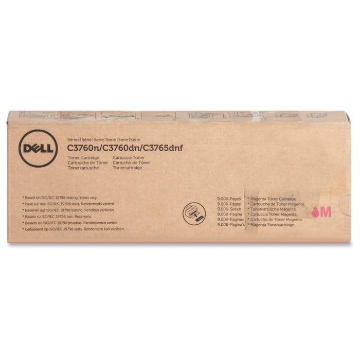 Dell Ink Toner Cartridge, XKGFP, Magenta