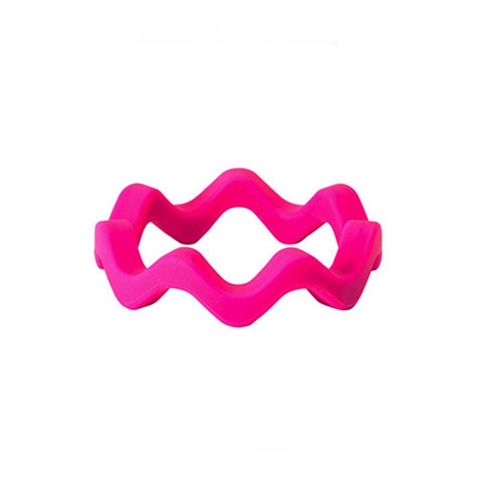 Chewigem Chew Bangle Wave, Pink