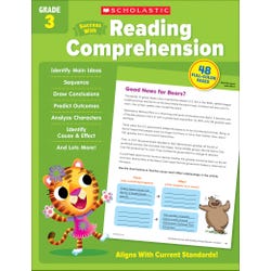 Scholastic Workbook Success With Reading Comprehension, Grade 3, Item Number 2098735