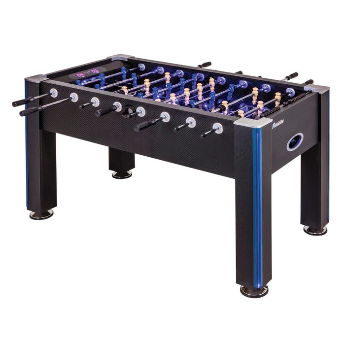 Azure LED Light Up Foosball Table
