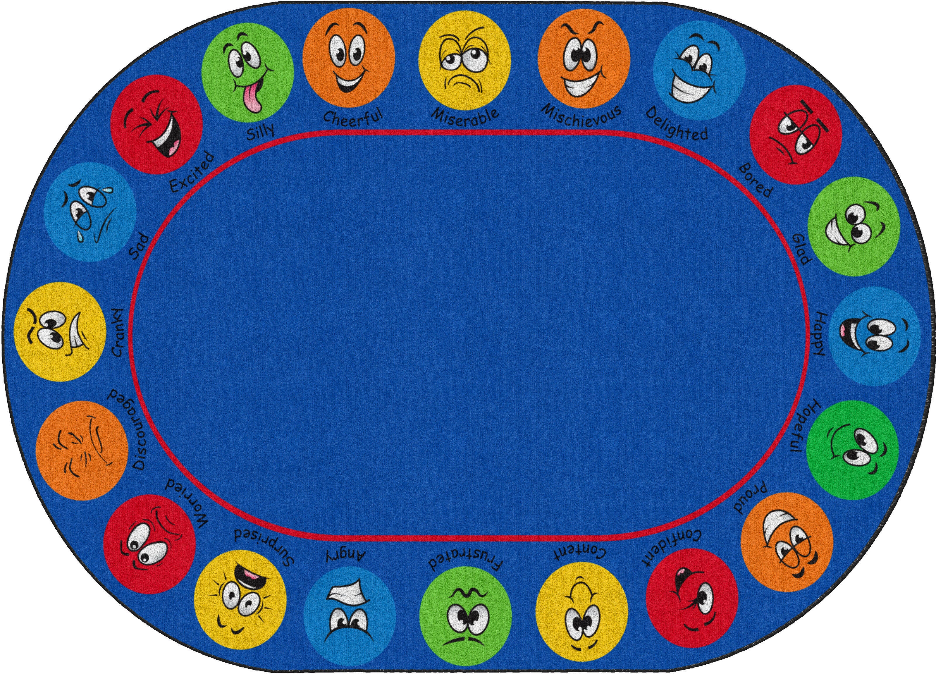 Flagship Carpets My Many Feelings Carpet, Rectangle 4002242