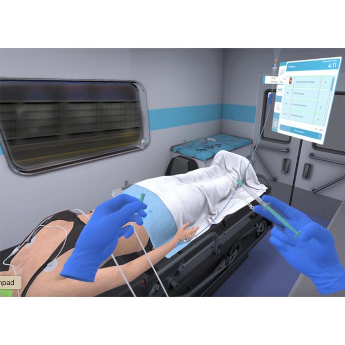 VR EMS Virtual Reality Simulator - Software Only