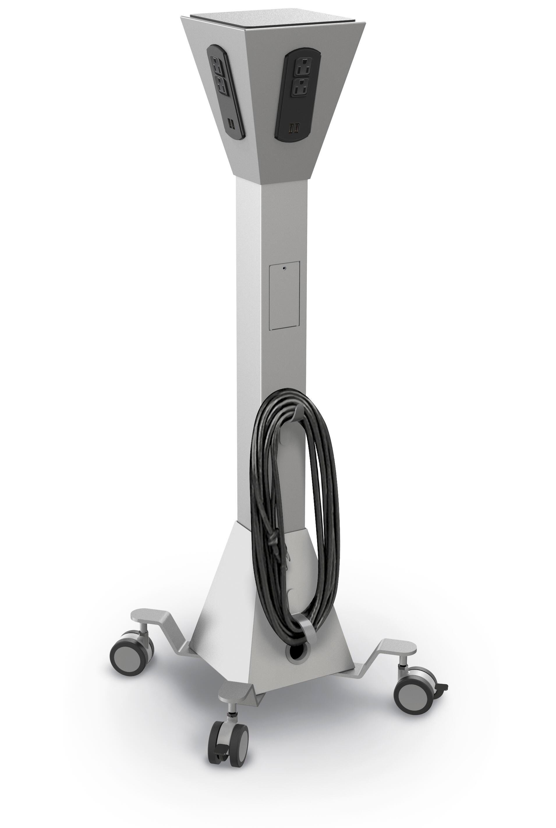 Image for Classroom Select Mobile Power Tower, 17-1/2 x 17-1/2 x 40 Inches from School Specialty