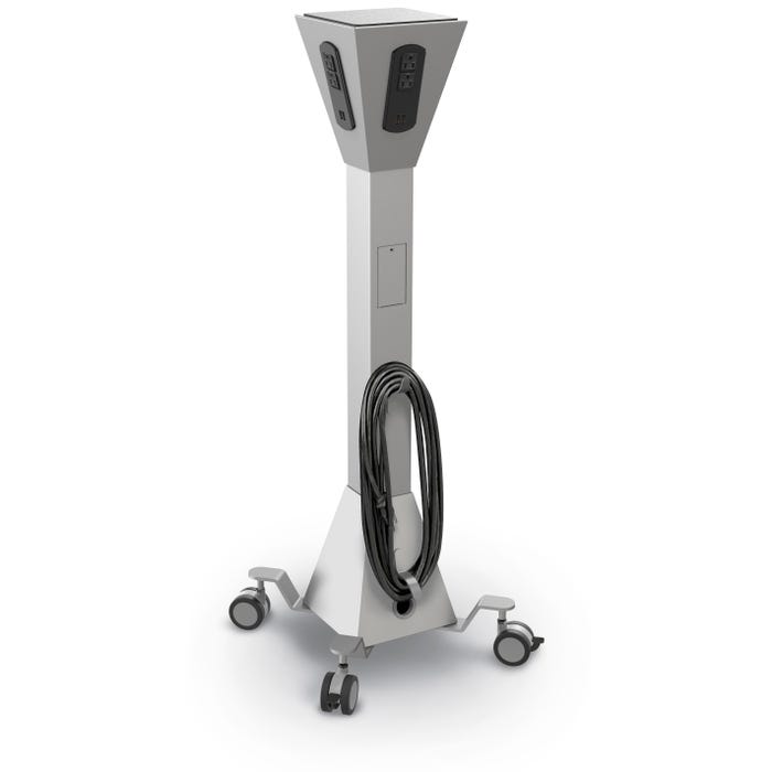 Classroom Select Mobile Power Tower, 17-1/2 x 17-1/2 x 40 Inches