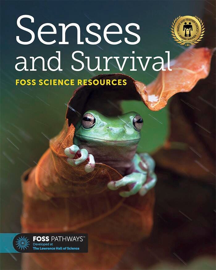 Image for FOSS Pathways Senses and Survival Science Resources Student Book from School Specialty