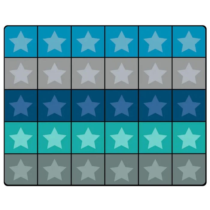 Childcraft Everyone's A Star Carpet, Rectangle