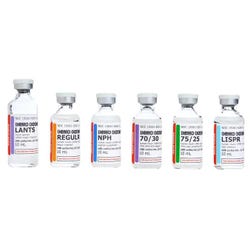 Demo Dose Insulin, Assorted Vials, Set of 6
