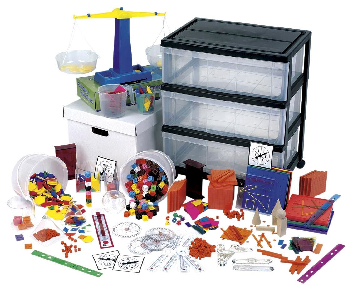 Image for Nasco Intermediate Math Kit with Storage from School Specialty