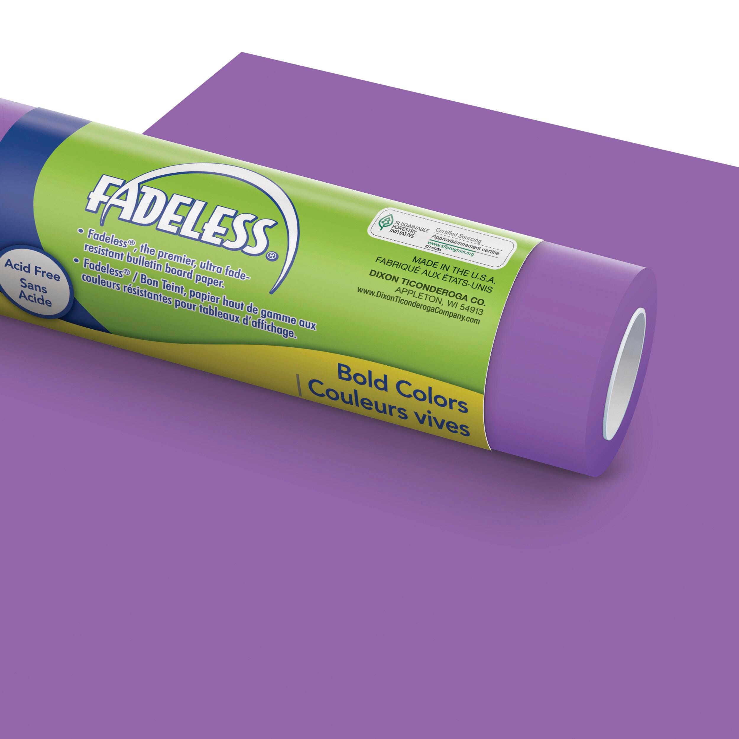 Fadeless Paper Roll, Violet, 48 Inches x 50 Feet 006174