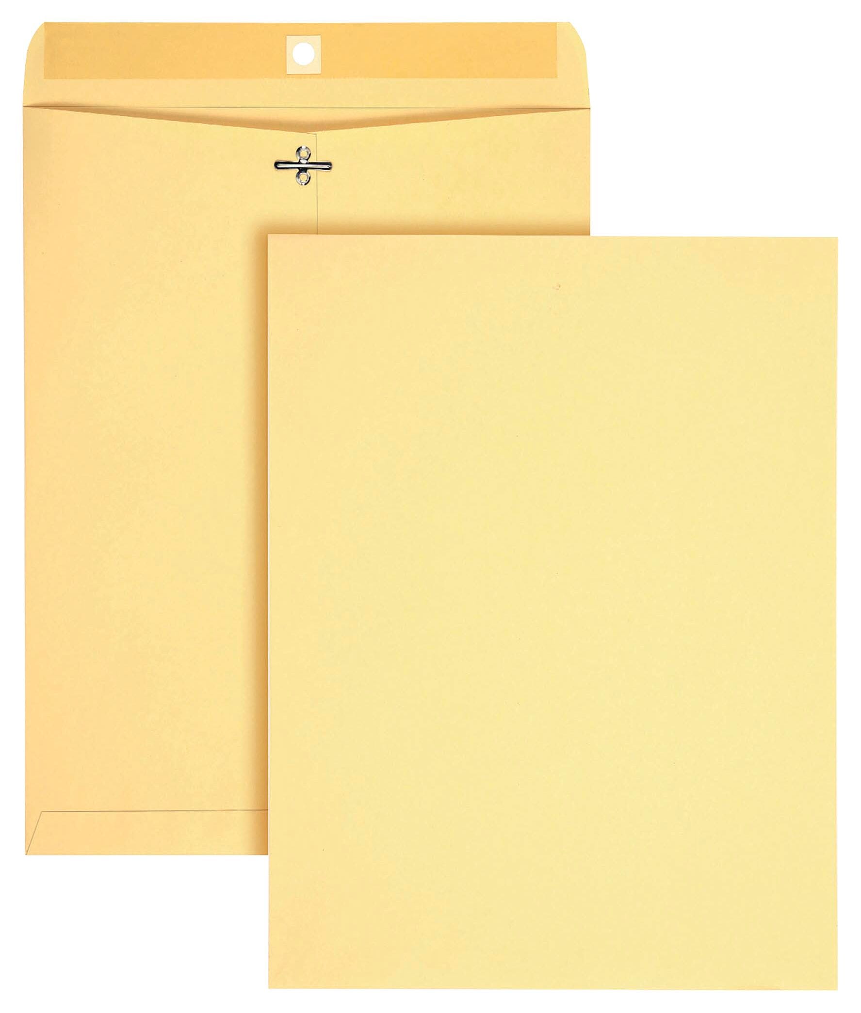 Image for TOPS Heavy Duty Clasp Envelopes, 10 x 13 Inches, Manila, Box of 100 from School Specialty