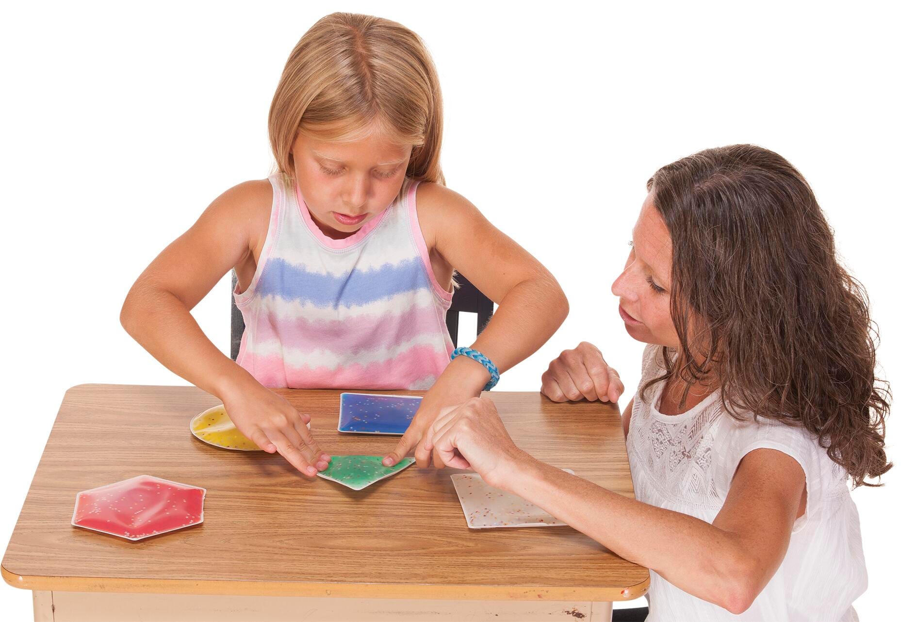 FlagHouse Glitter Gel Shapes, 6 Inches, Set of 5 2120700