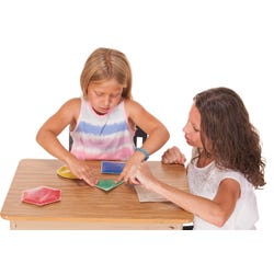 FlagHouse Glitter Gel Shapes, 6 Inches, Set of 5 2120700