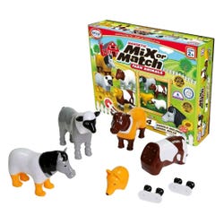 Popular Playthings Mix or Match Animals, Farm Animals, Set of 16, Item 2024291