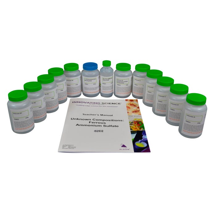 Innovating Science Unknown Compositions, Ferrous Ammonium Sulfate