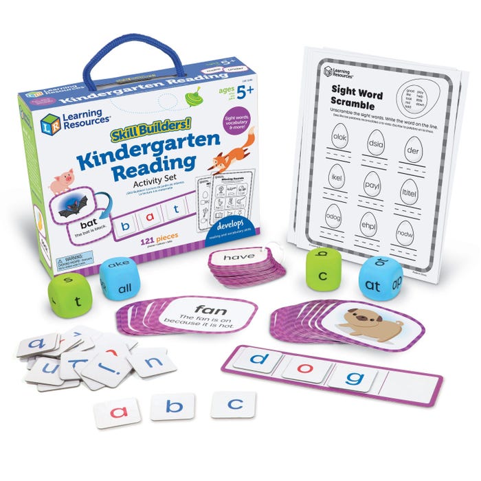 Learning Resources Skill Builders Kindergarten Reading
