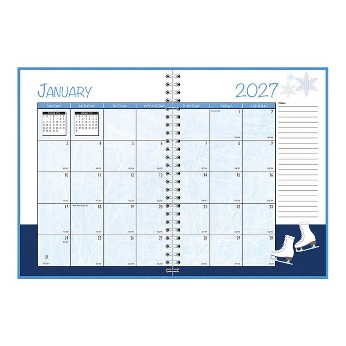 House of Doolittle Recycled Monthly Planner, 2027, 7 x 10 Inches, Seasonal