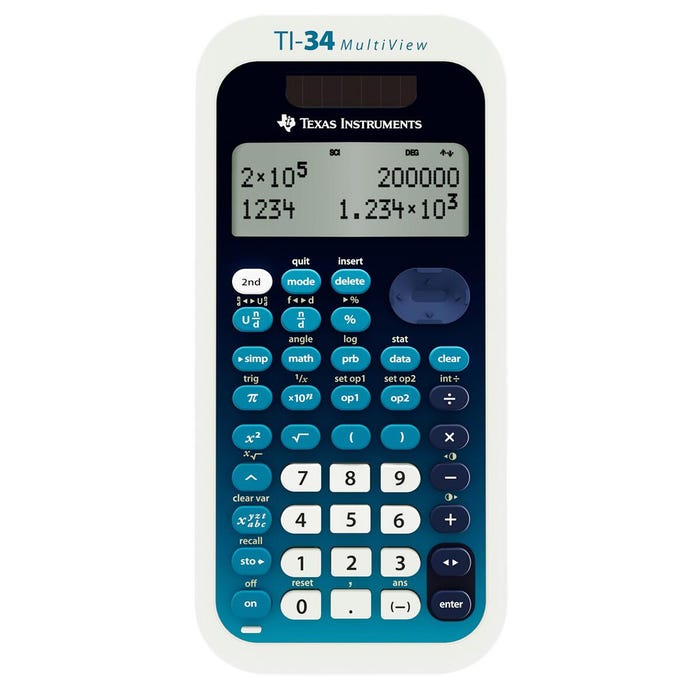 Texas Instruments TI-34 MultiView Scientific Calculator