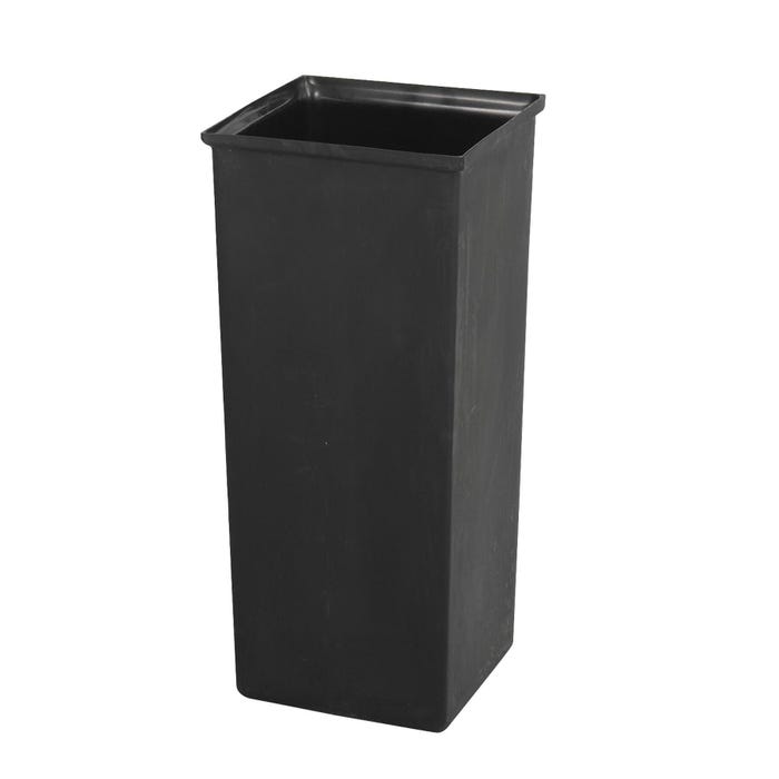 Safco Solid Plastic Trash Can Liner, 21-Gallon, 13 x 13 x 27-1/2 Inches