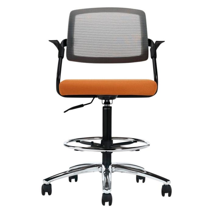 Global Industries Spritz Drafting Stool with Arms