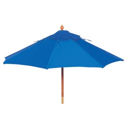 UltraSite 9-Foot Octagon Umbrella with Wood Post and Pin and Pully Lift, Grade A Fabric 4001534
