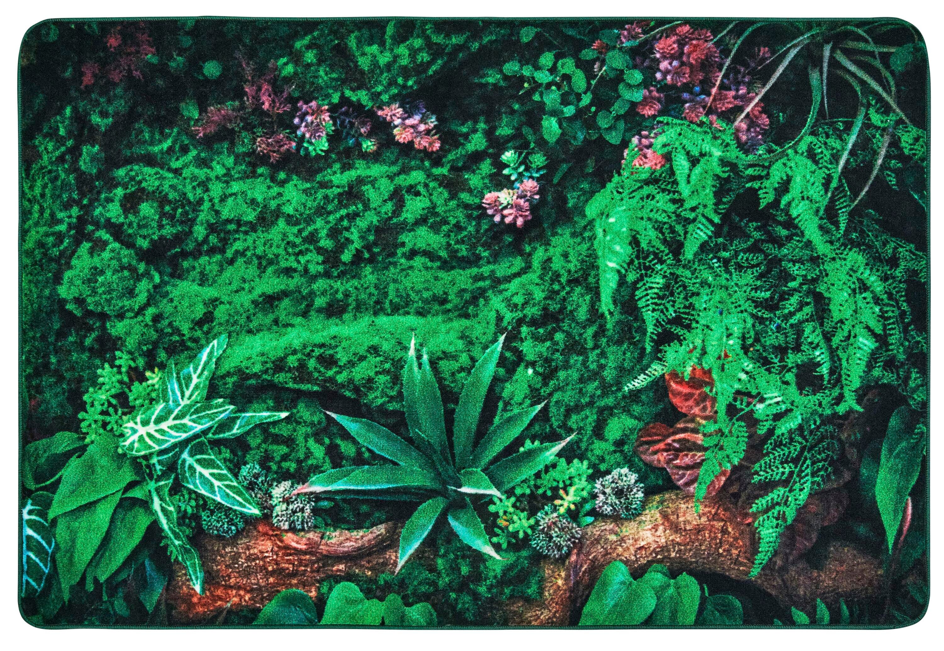 Carpets for Kids Pixel Perfect Real Jungle Floor Carpet, Rectangle 4002315