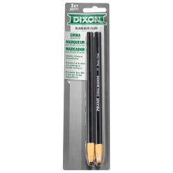 Dixon Phano China Markers, Black, Pack of 2, Item Number 2090802