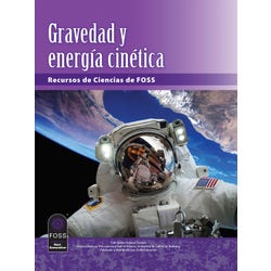 FOSS Next Generation Gravity and Kinetic Energy Science Resources Student Book, Spanish Edition, Item Number 1602391