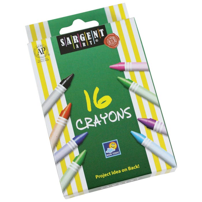 Sargent Art Crayons, Set of 16