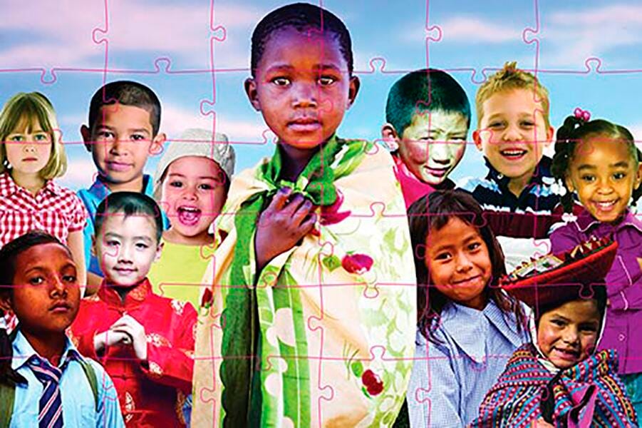 Image for Mojo Education We are the World Floor Puzzle from School Specialty