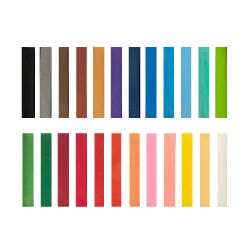 Image for School Smart Chalk Pastels, Assorted Colors, Set of 24 from School Specialty