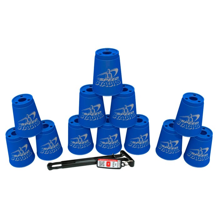 Speed Stacks Cups, Cool Blue, Set of 12