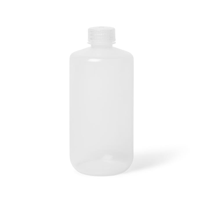 United Scientific UniStore Narrow Mouth Reagent Bottles, Polypropylene, 500 Milliliters, Pack of 12