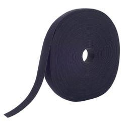 VELCRO Brand Tie Roll, 3/4 Inch x 75 Feet, Black 2128992