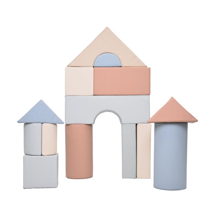 Children's Factory Module Blocks, 12 Inches, Set of 14