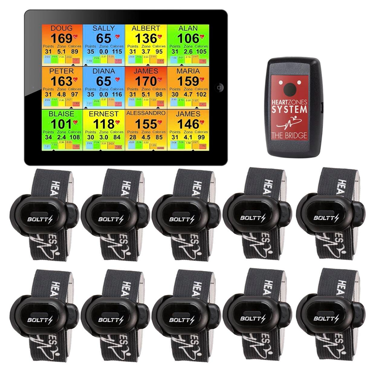 Heart Zones Strider Foot Pod Class, Pack of 10, Item Number 2005404