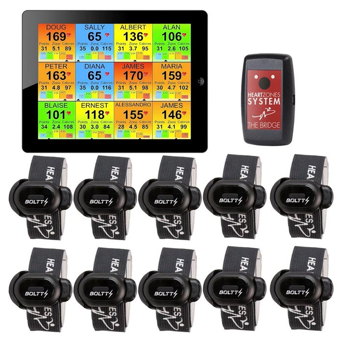 Heart Zones Strider Foot Pod Class, Pack of 10
