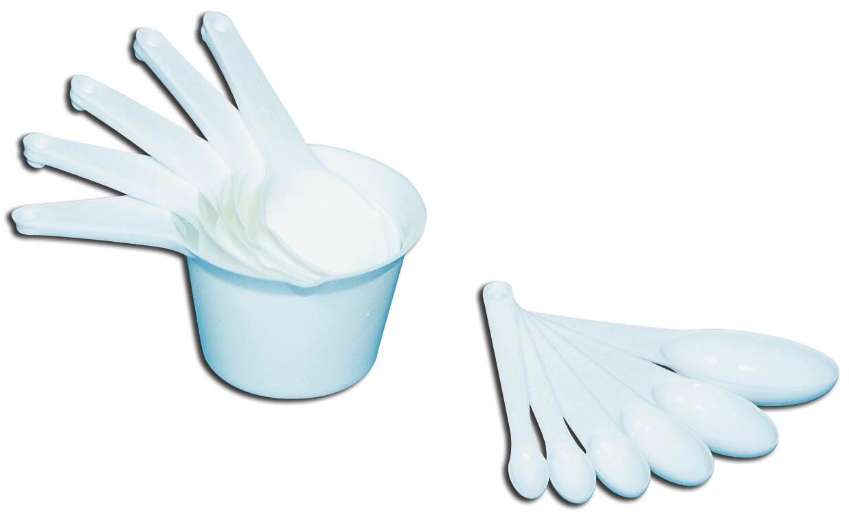 School Specialty Measuring Cup and Spoon, Item Number 030-8252
