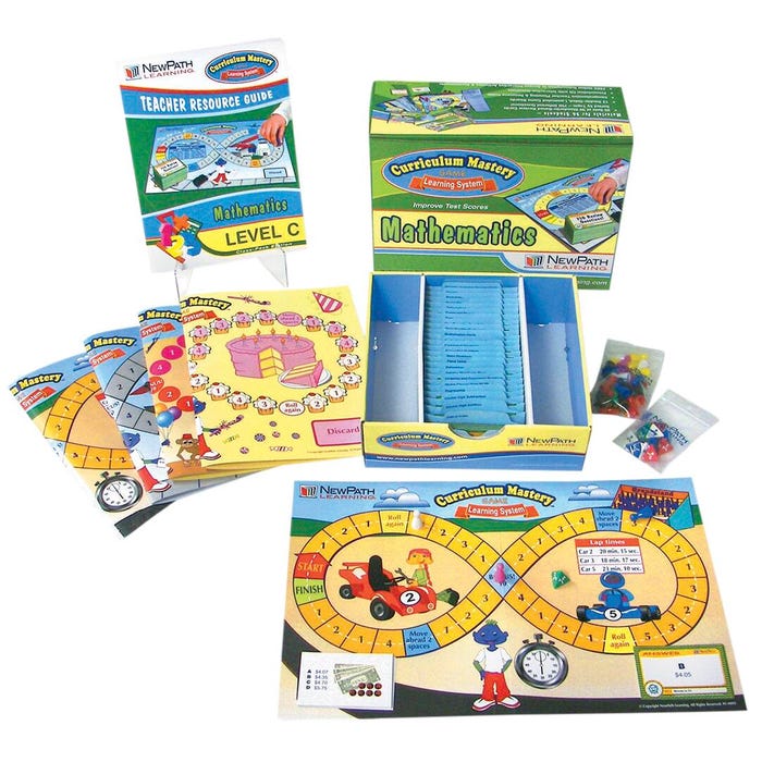 NewPath Learning Math Curriculum Mastery Games Class Pack Edition, Grade 3