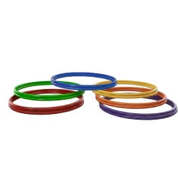 Sportime Kink Free Hoops, Heavy-Duty, 24 Inch, Set of 12