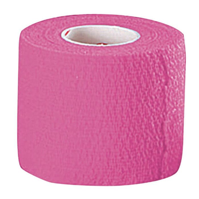 Cramer Eco-Flex 2 in x 6 yd Stretch Tape Rolls, Case of 24, Pink