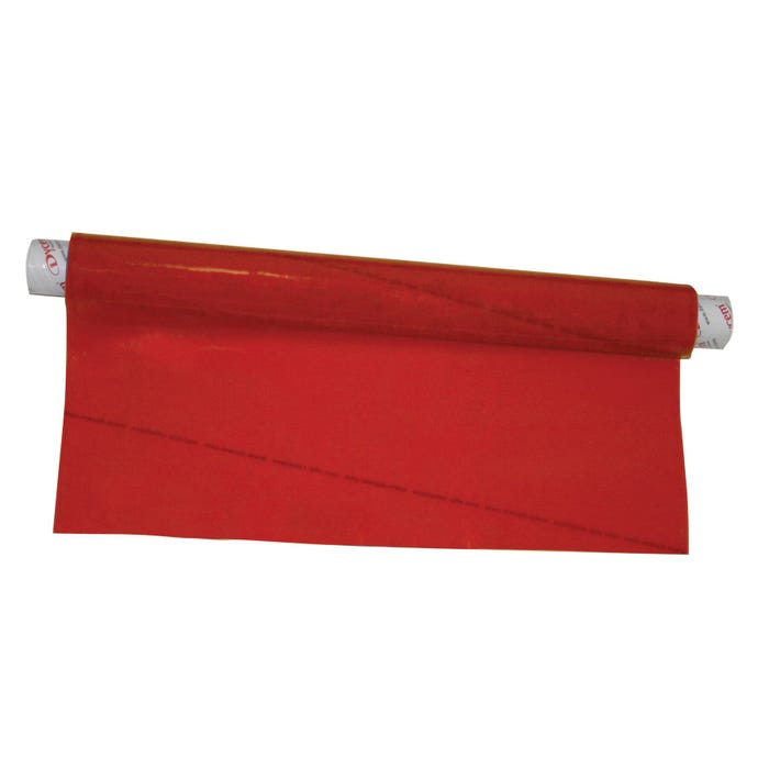 Dycem Non-Slip Material Roll, 16 Inches x 3-1/4 Feet, Red