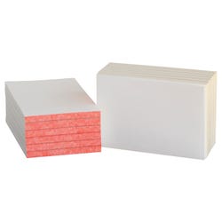 School Smart Scratch Pad, 4 x 6 Inches, 100 Sheets, White, Pack of 12 085258